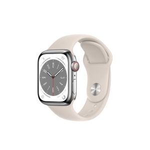 Használt Apple Watch Series 8 Acél 41 mm GPS + Cellular okosóra felvásárlás